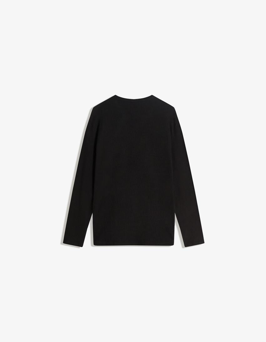 T-Shirt Hensley Slim à Manches Longues