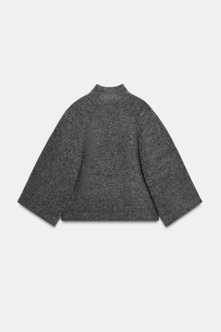 Pull en Maille à Manches Larges