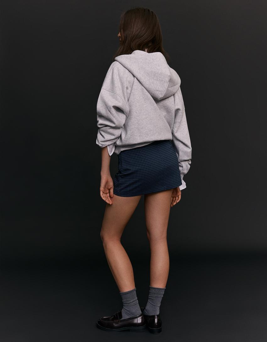 Jupe-Short Mini À Boucles