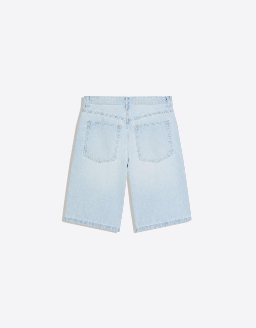 BERMUDA DENIM BAGGY FIT
