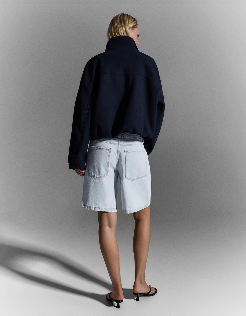SHORT EN JEAN BAGGY FIT