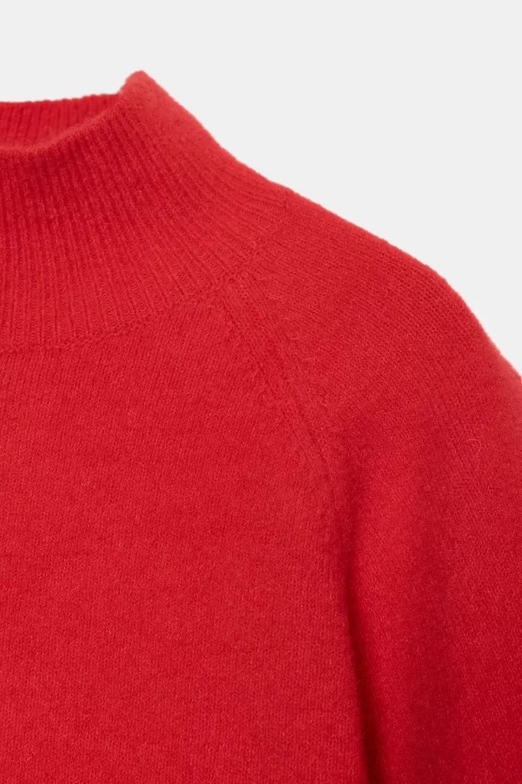 Pull en Maille à Manches Larges